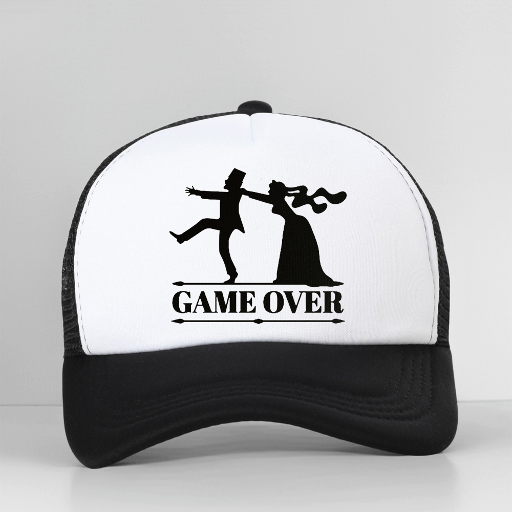 Trucker Cap Mesh - Cappellino da Baseball 'Game Over' per