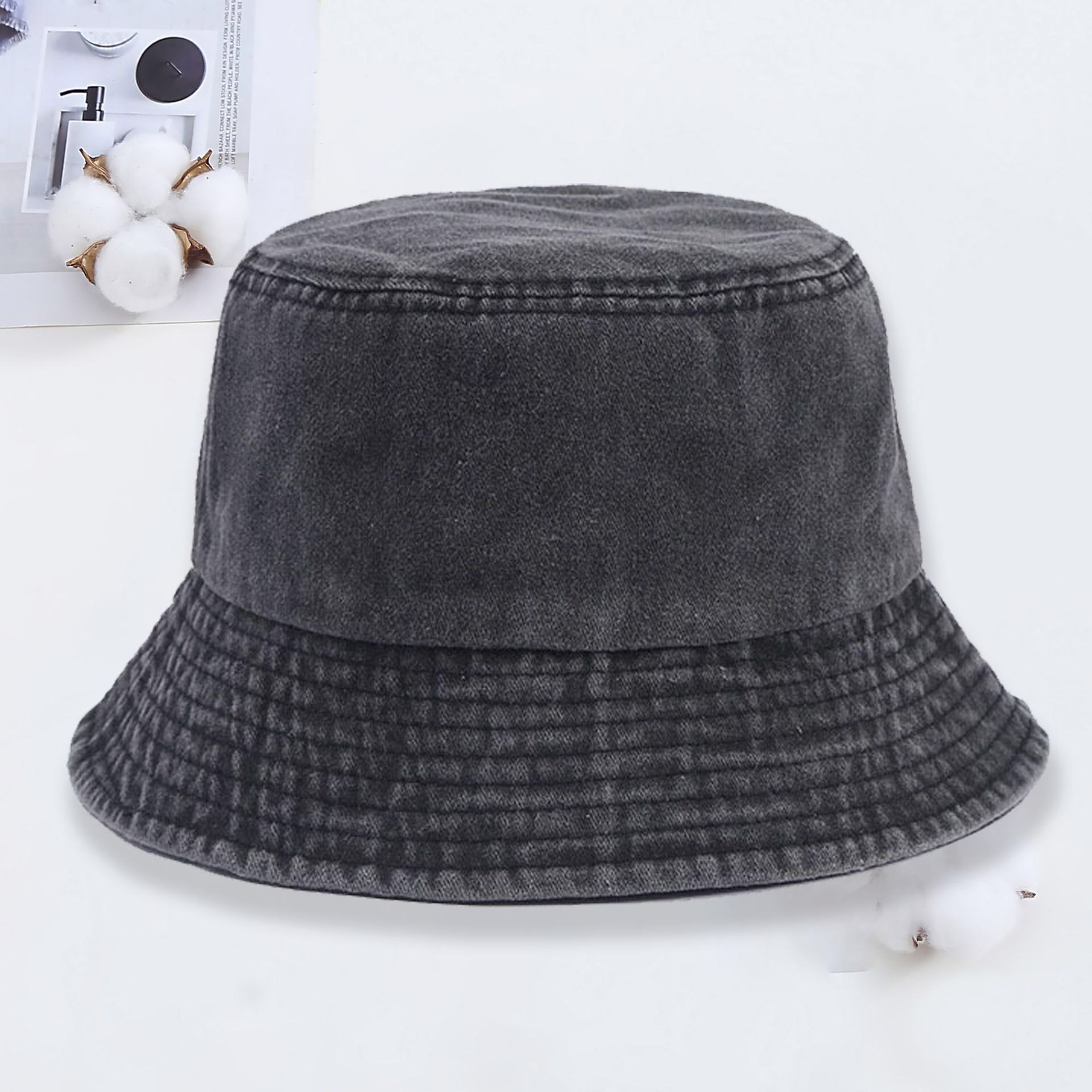 Cappello da pescatore in denim - Bucket Hat Cotton recensione e prezzo
