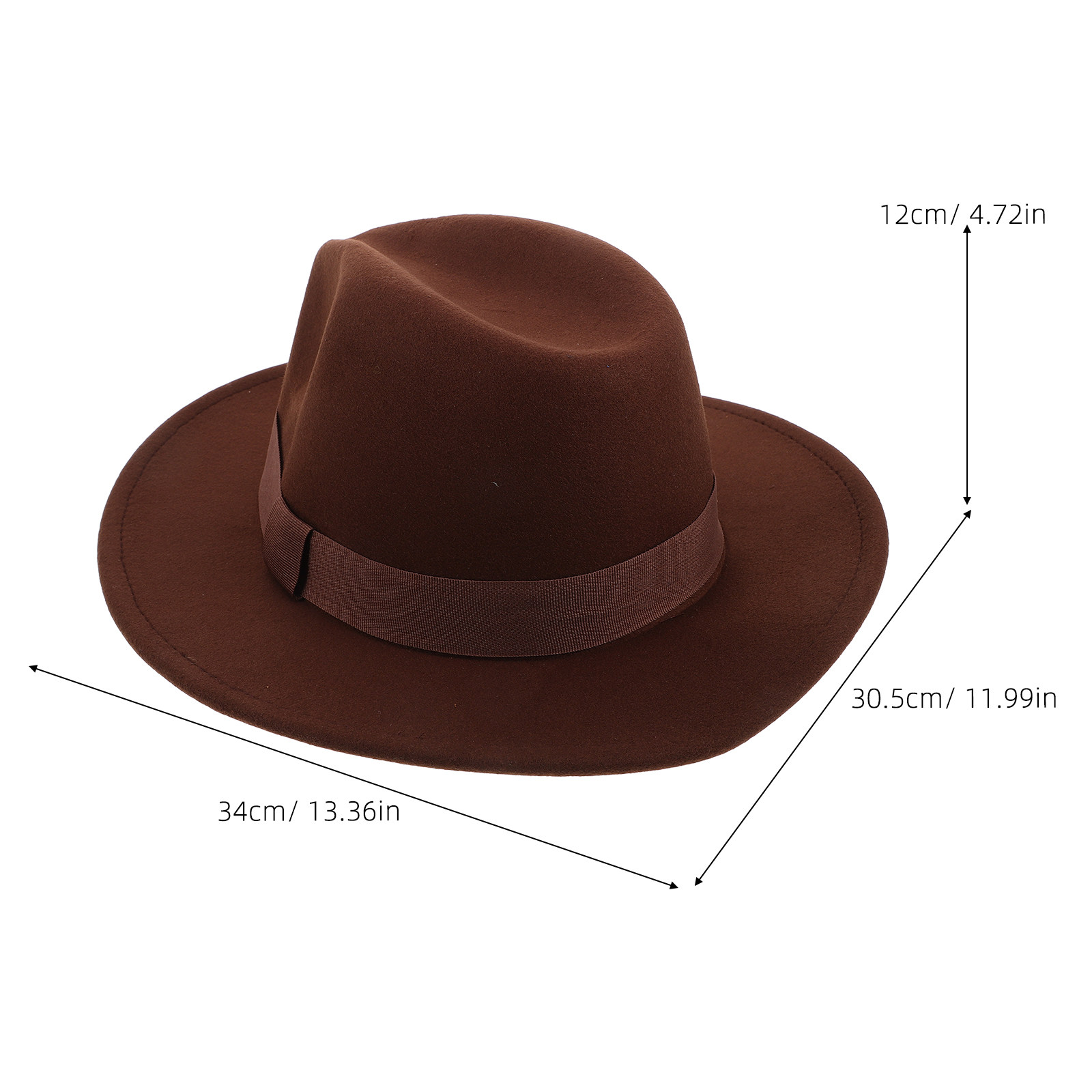 Cappello in feltro di lana a t - Fedora Hat Wool recensione e prezzo