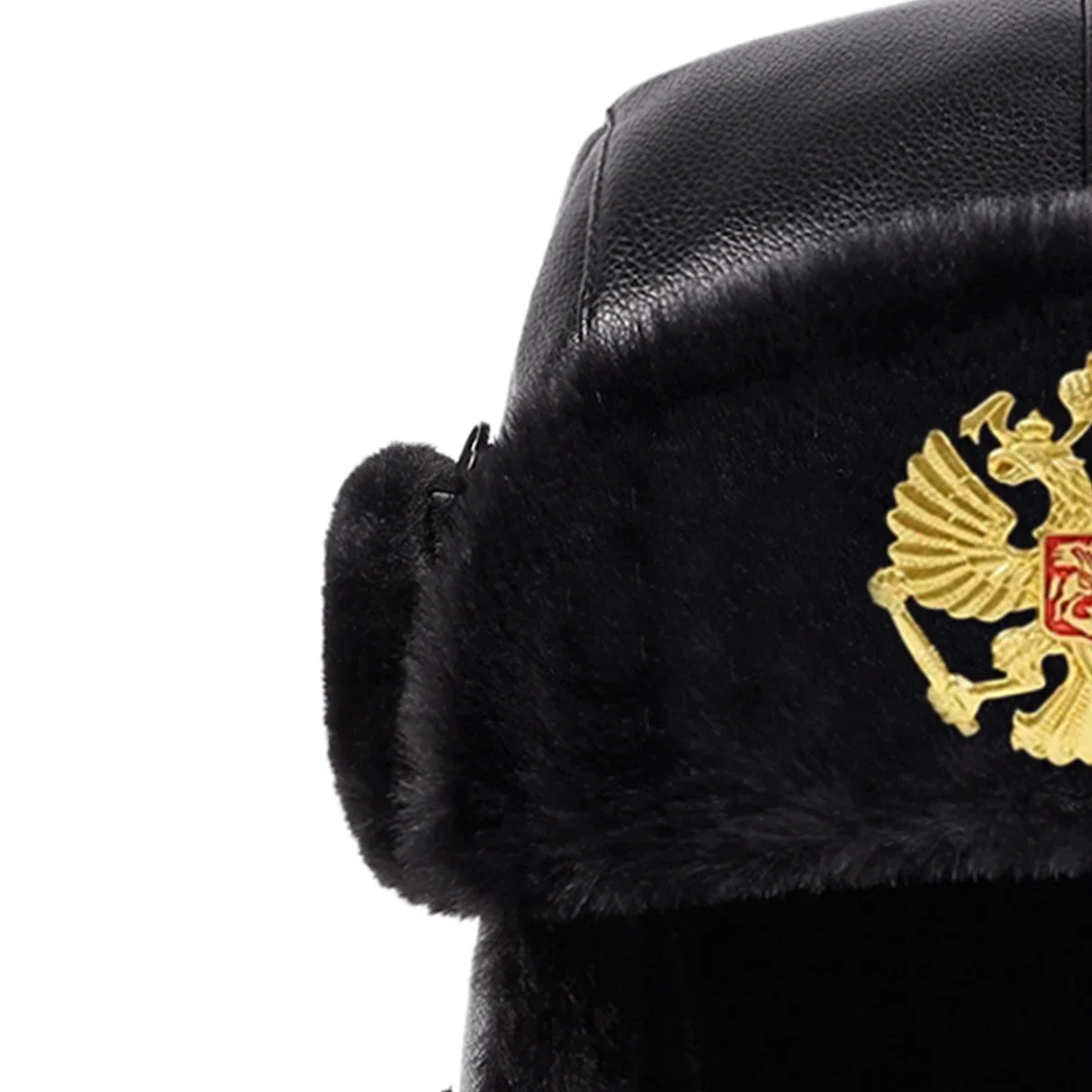 Cappello Unisex in Pelle con D - Winter Trapper Hat recensione e prezzo